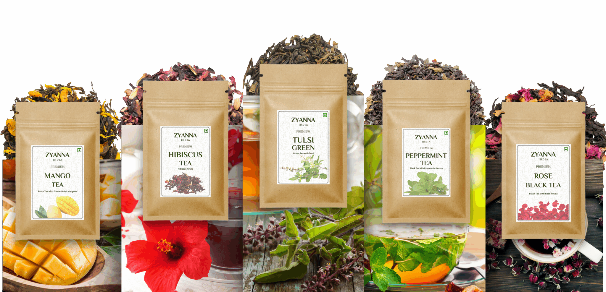Zyanna's tea collections - CEO VINE