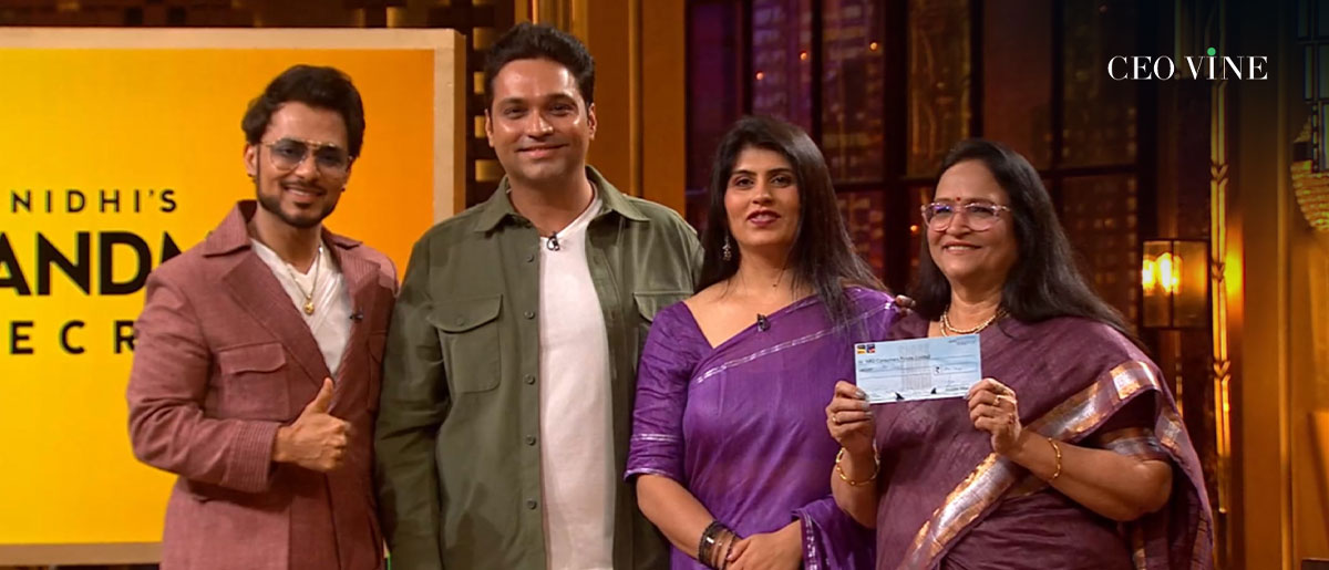 Nidhi’s Grandmaa Secret Secures ₹70 Lakh Deal on Shark Tank India Season 4
