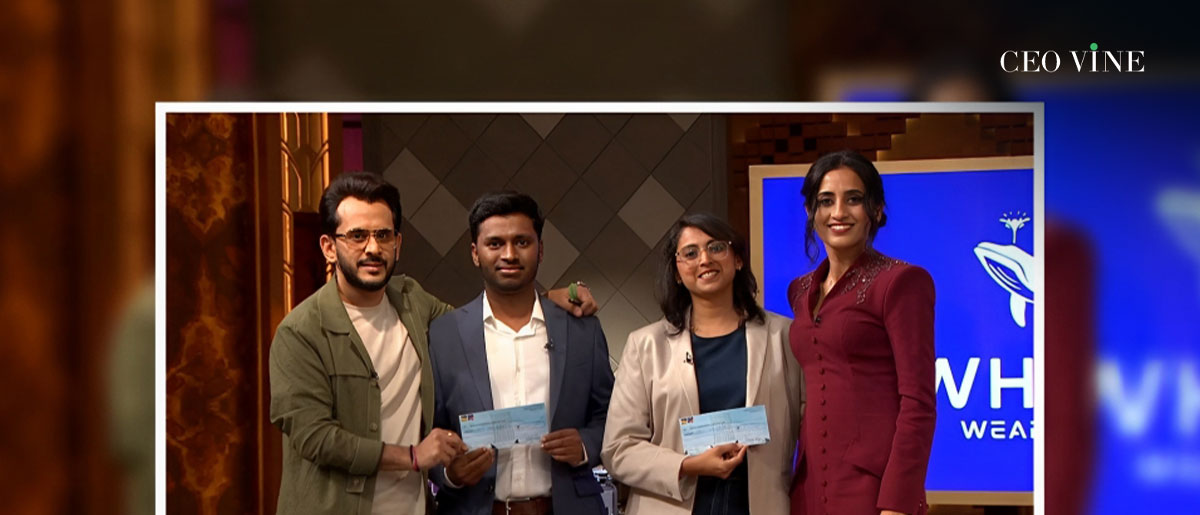 Whale Wearables Secures INR 30 Lakhs Deal on Shark Tank India Season 4