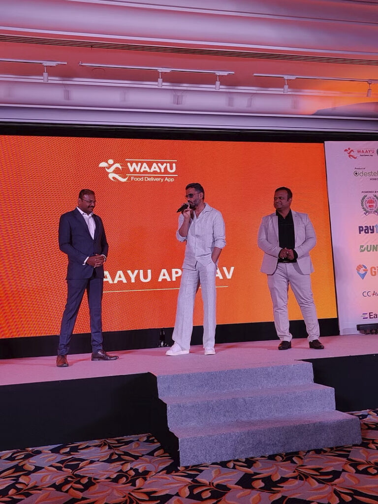 Suniel Shetty’s Waayu Promises to Offer Cheaper Food Delivery than Swiggy and Zomato Waayu food delivery app launch