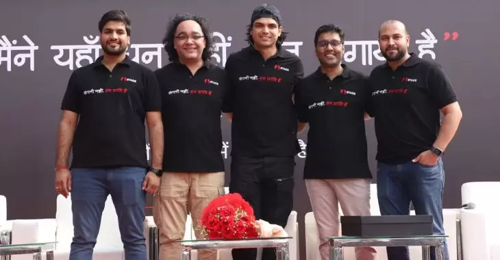 Neeraj Chopra Makes Startup Debut: Invests in Indian OTT Platform Stage Neeraj Chopra Invests in Indian OTT Platform Stage - CEO VINE