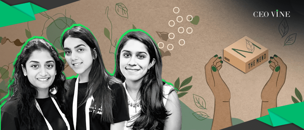 The Mend Packaging Founders - Prianka Jhaveri, Rishika Reddy, and Rhea Kothari