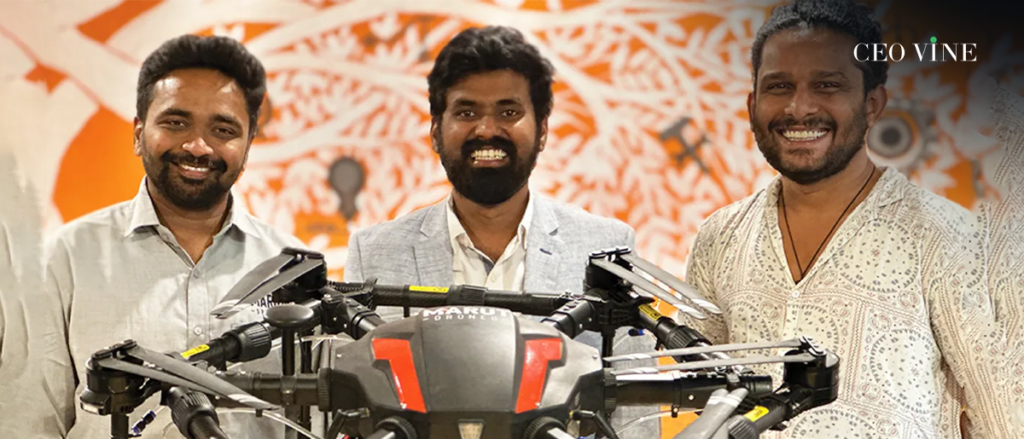 Marut Drones Secures $6.2 Million in Series A Funding Led by Lok Capital Marut Dronetech funding