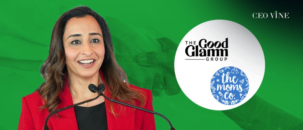 The Good Glamm Group Acquires 100% Stake in The Moms Co. image of Priyanka Gill, founder at The Good Glamm Group