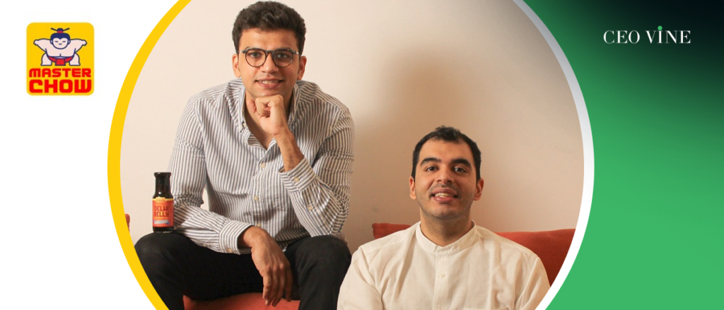 Founders of MasterChow -Sidharth Madan and Vidur Kataria