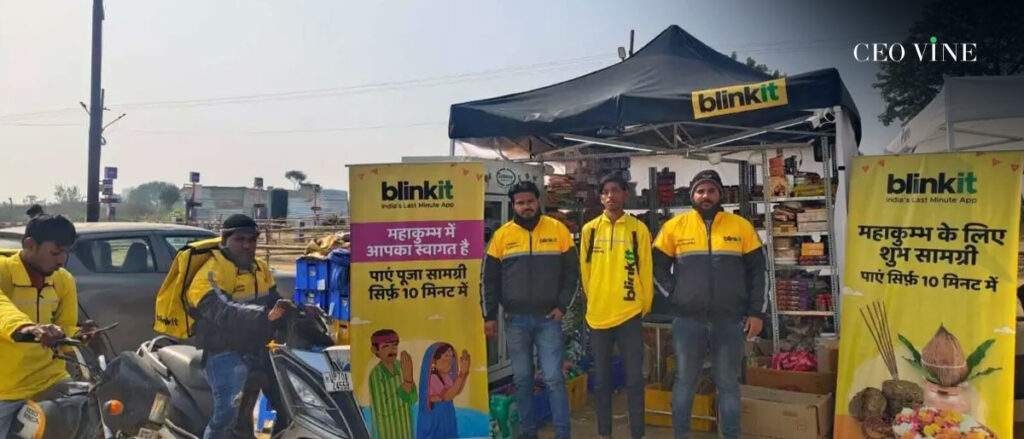 Blinkit Opens Temporary Store at Maha Kumbh Mela to Meet Pilgrims’ Essential Needs Blinkit Opens Temporary Store at Maha Kumbh Mela