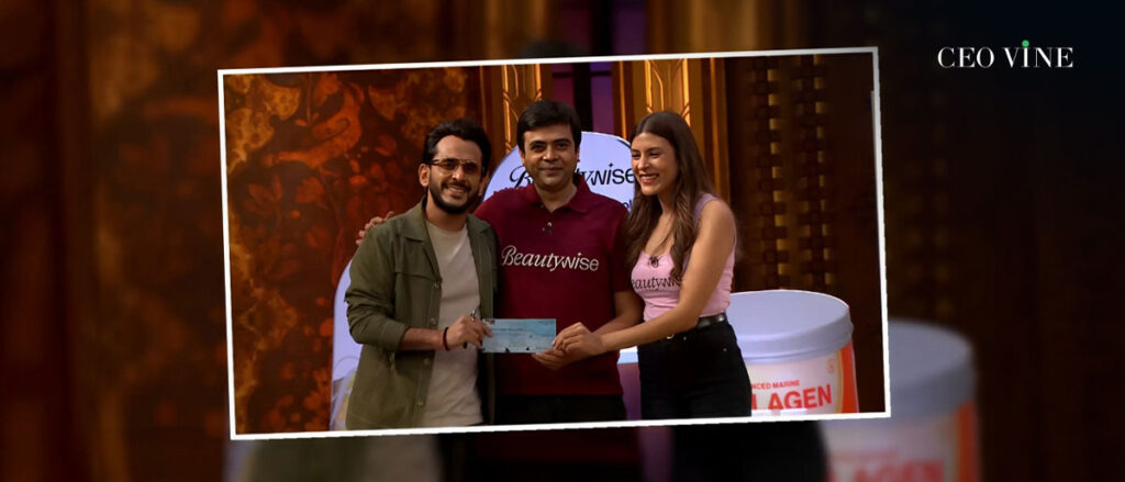 Beautywise Secures ₹3 Crore Deal from on Shark Tank India Season 4 Beautywise Secures ₹3 Crore Deal from on Shark Tank India Season 4