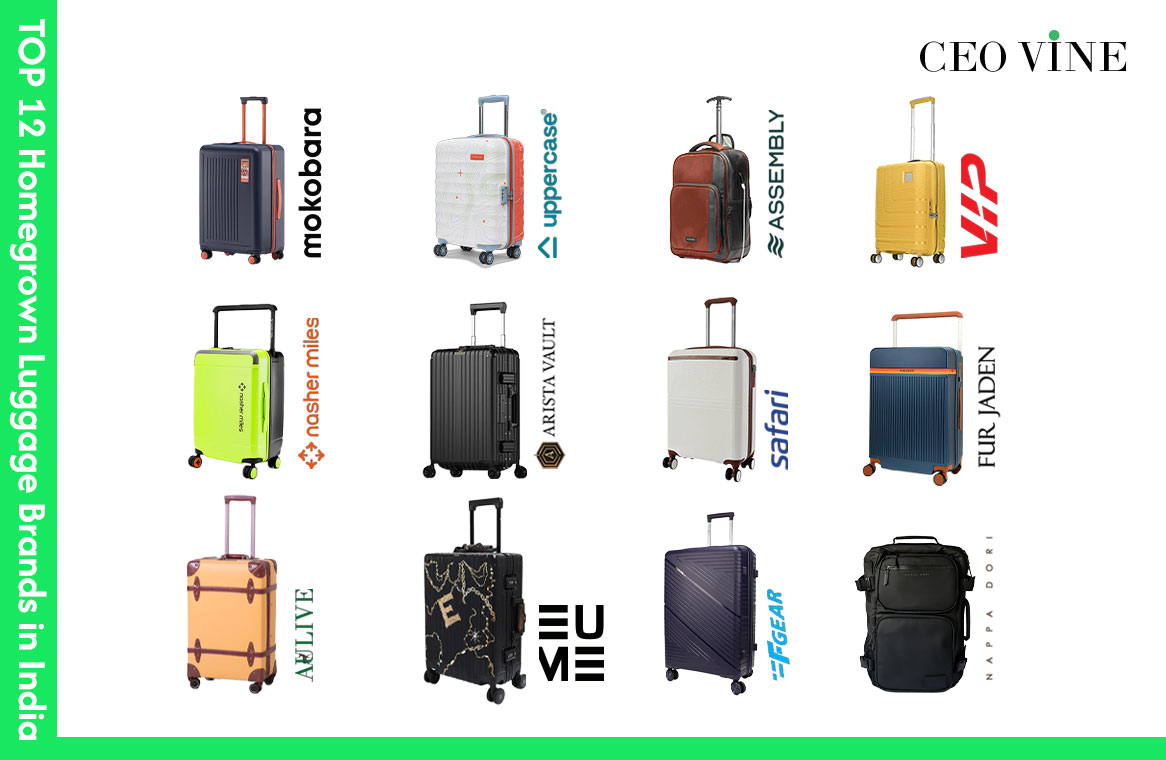 Top 12 Homegrown Luggage Brands in India for the Modern Traveler