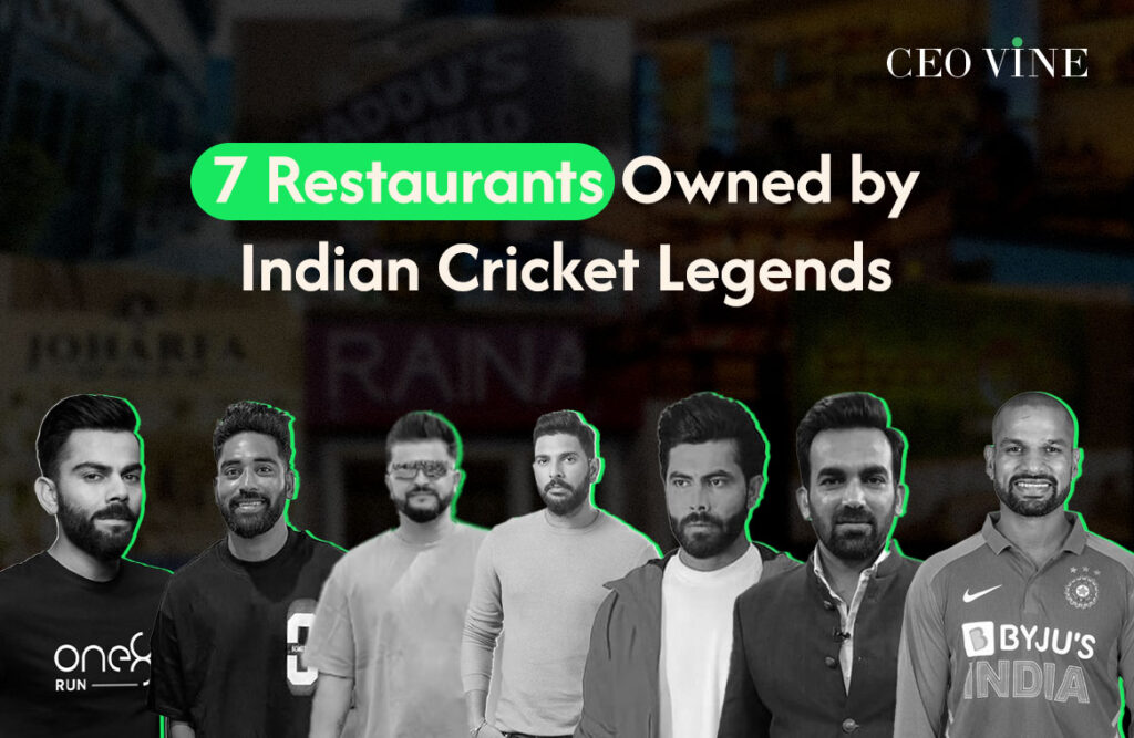 7 Restaurants Owned by Indian Cricket Legends Restaurants Owned by Indian Cricketers