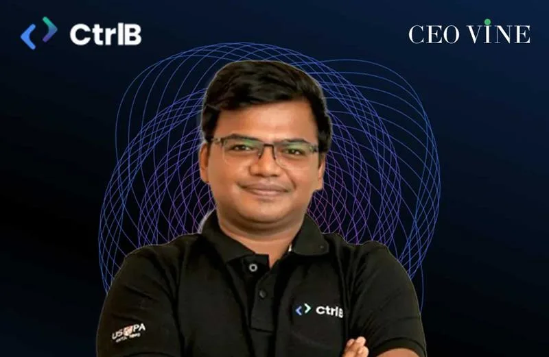 CtrlB Raises $2.5 Million in Seed Funding Led by Chiratae Ventures CtrlB founder