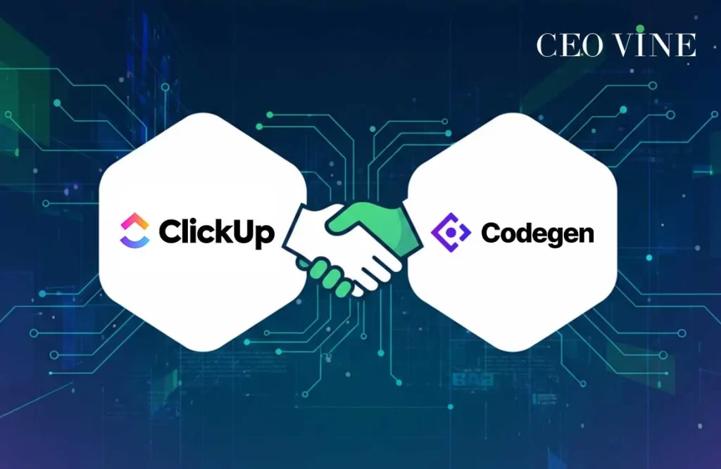 ClickUp Acquires AI Coding Startup Codegen to Advance Agentic AI Capabilities ClickUp Acquires Codegen
