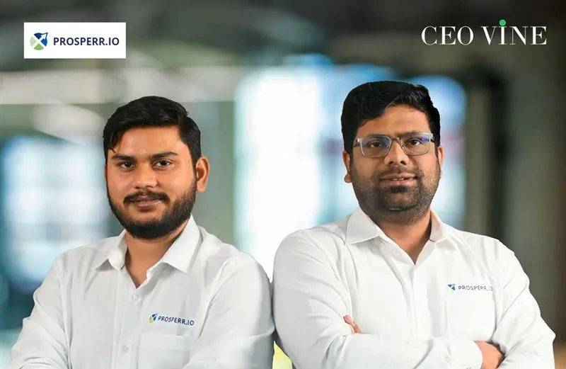 Fintech startup Prosperr.io raises $4 million in seed funding Prosperr io co-founders